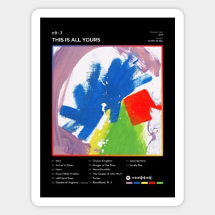 alt-J - This Is All Yours Tracklist Album Magnet